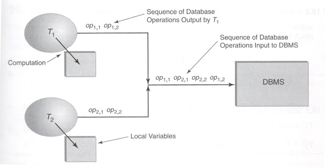 Concurrent Execution of transactions